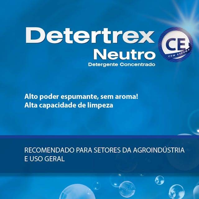 Detergente Concentrado para Uso Geral (DETERTREX NEUTRO CE)